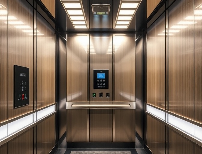 Lüks Asansör Kabini