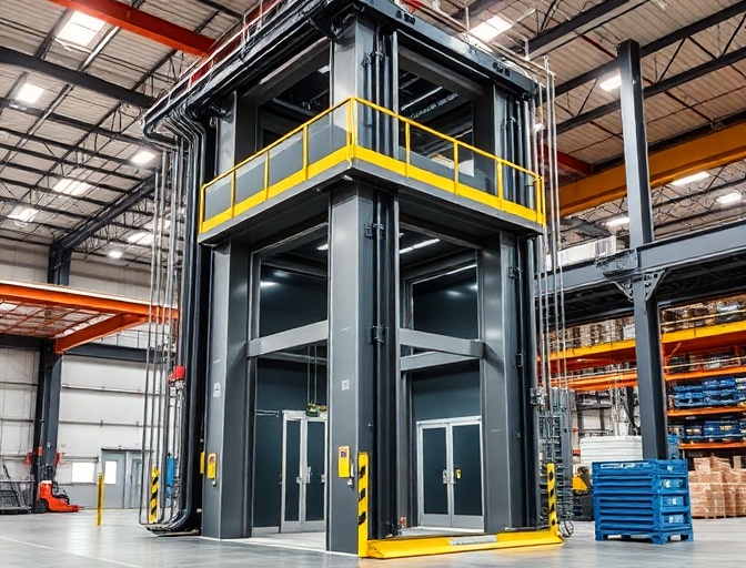 Fabrika Yük Asansörü